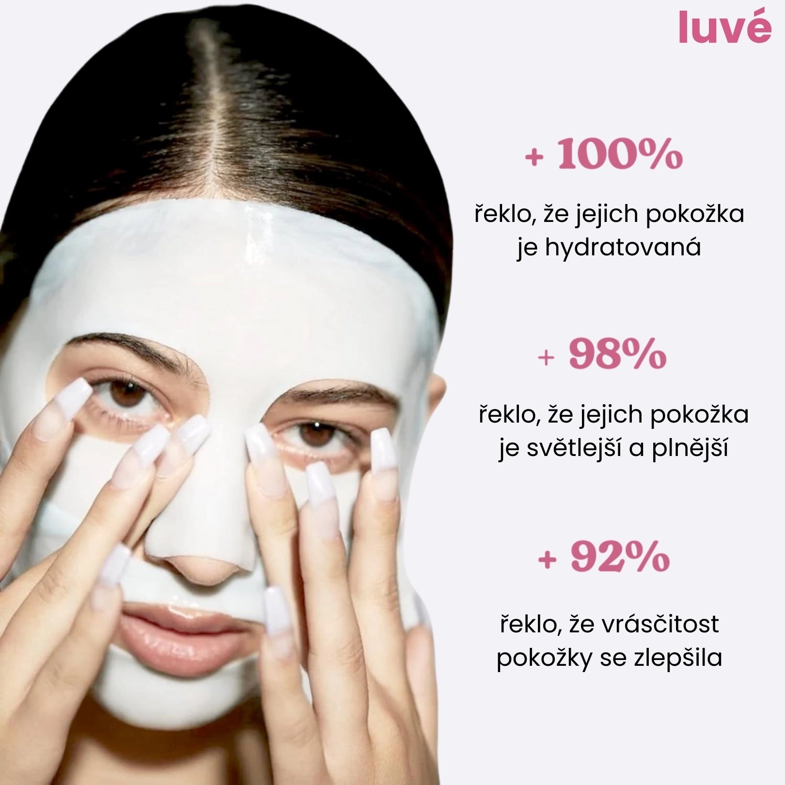 Maska s bio kolagenem